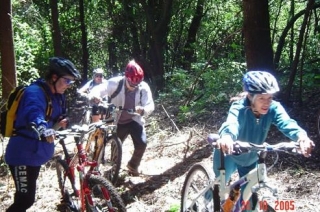 Pedaleando el bosque 